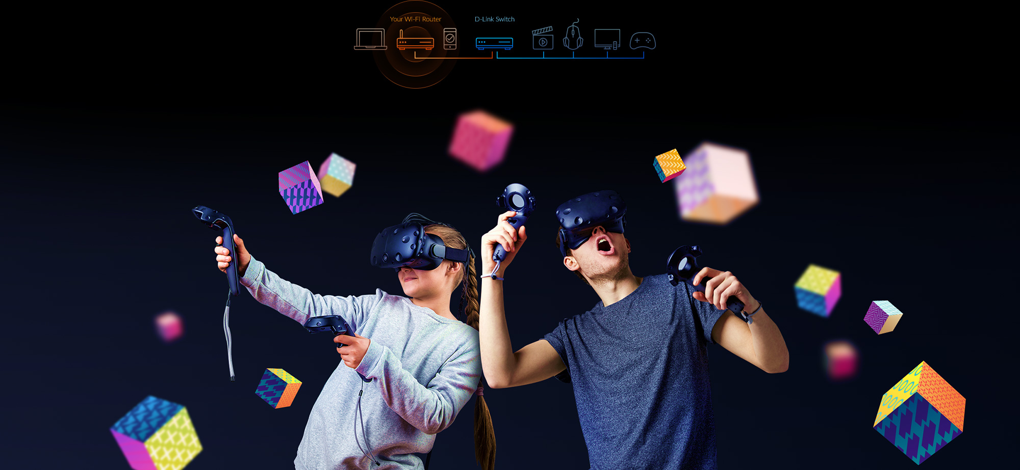 Online games, 4k video streaming